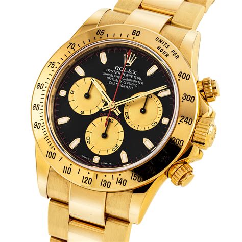 rolex daytona oro usato|rolex daytona gold edition.